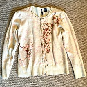 Vintage beaded cardigan